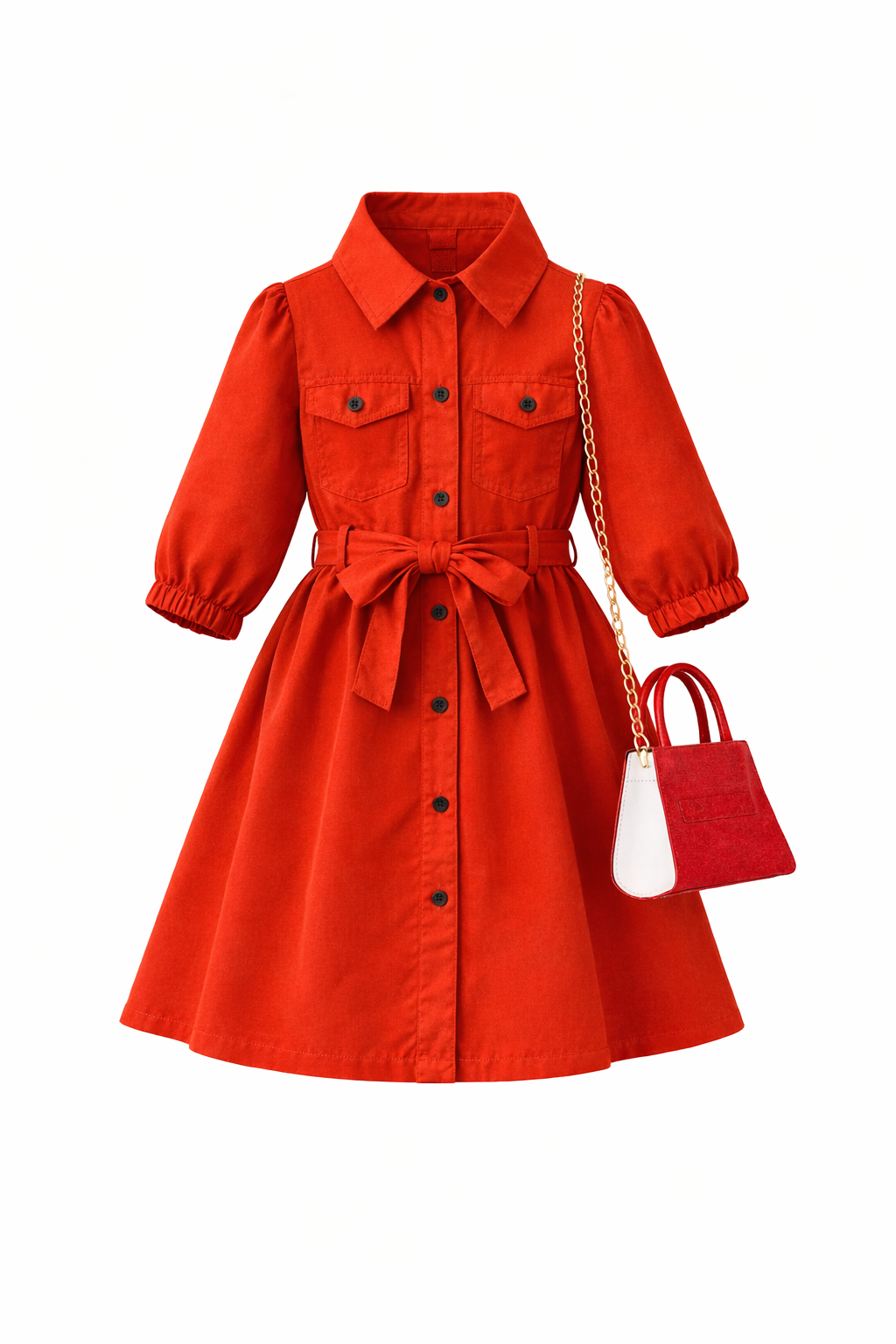 Girls Classy Dress with Sling
