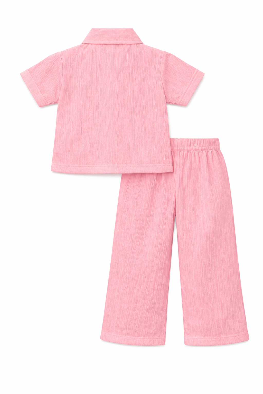 Pink Blossom Crepe Co-Ord Set