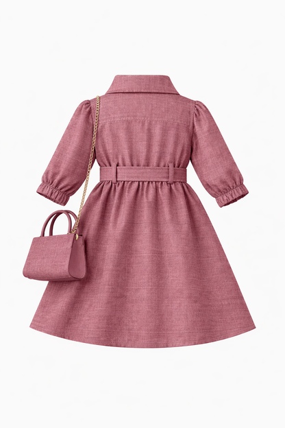 Girls Classy Dress with Sling