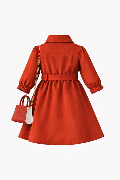 Girls Classy Dress with Sling