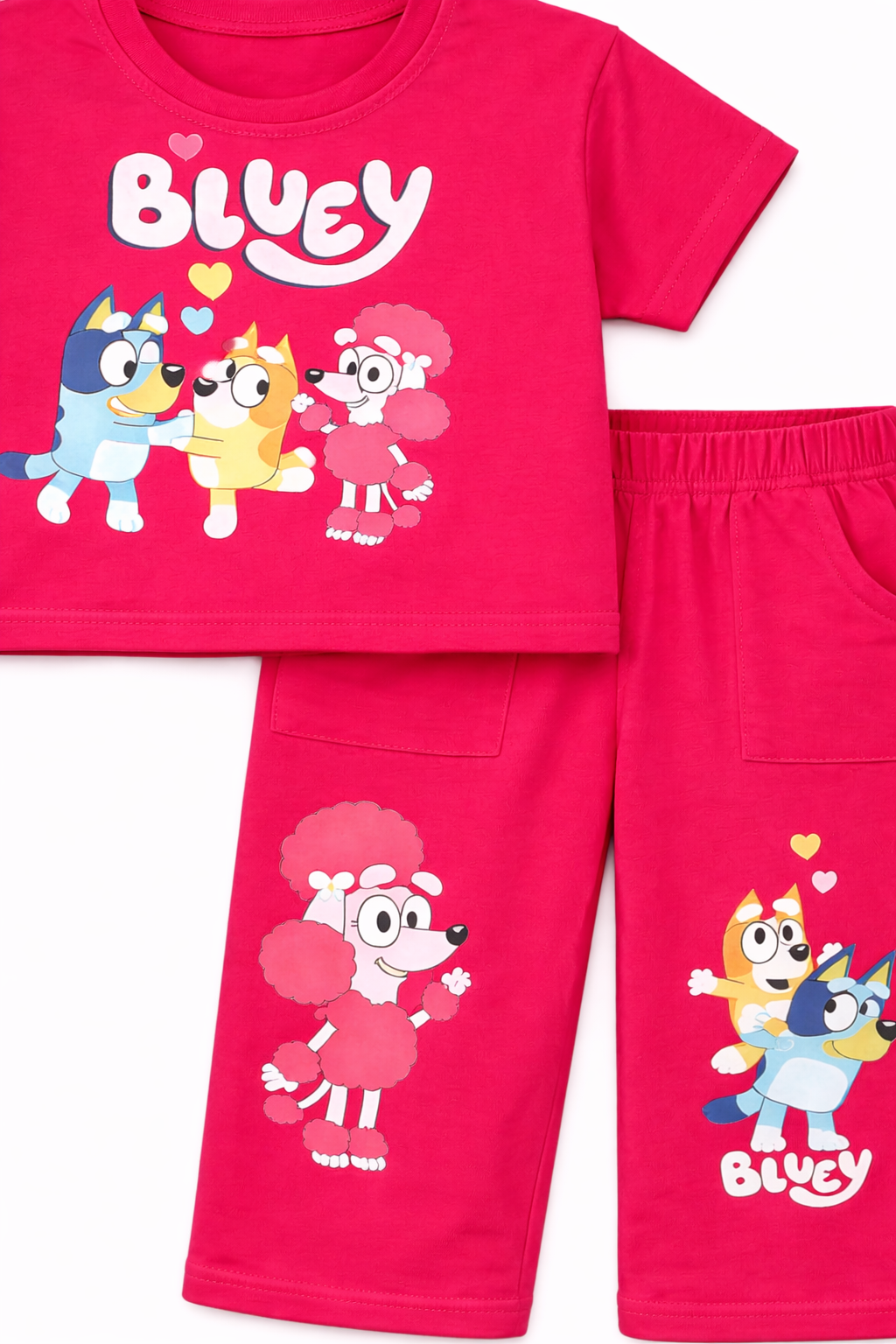 Cartoon Characters Pajama Set