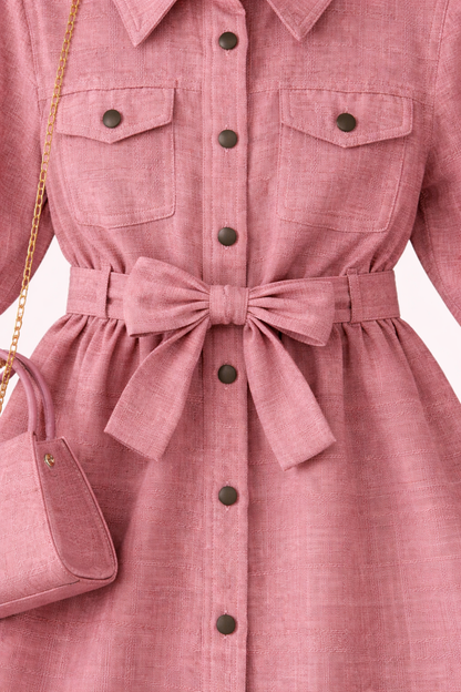 Girls Classy Dress with Sling