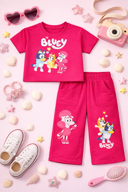 Cartoon Characters Pajama Set