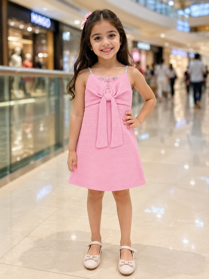 Baby Pink Party Dress