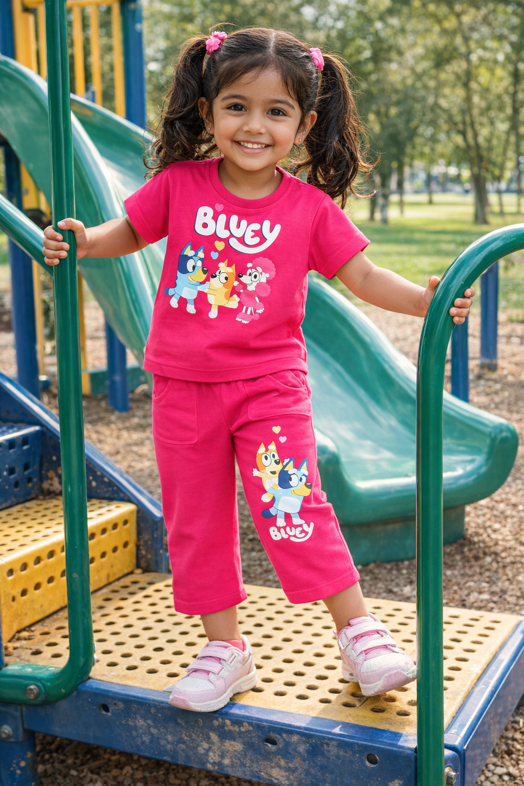 Cartoon Characters Pajama Set