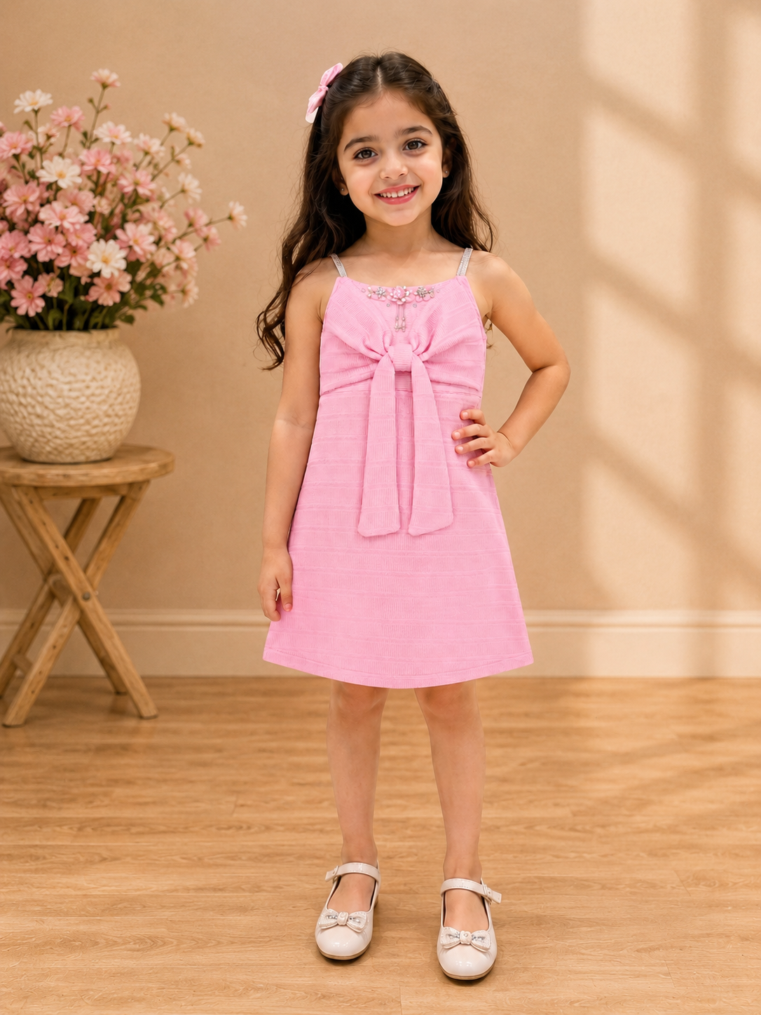 Baby Pink Party Dress