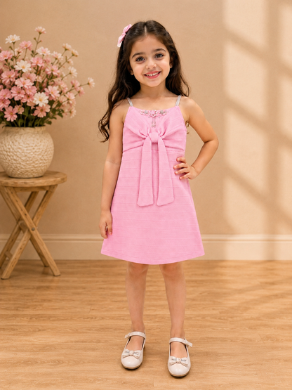 Baby Pink Party Dress