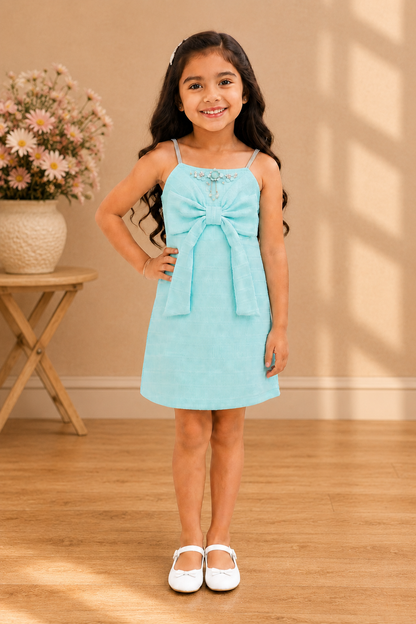 Sky Blue Party Dress