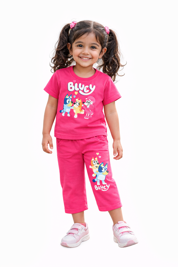 Cartoon Characters Pajama Set