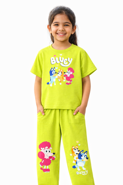 Cartoon Characters Pajama Set