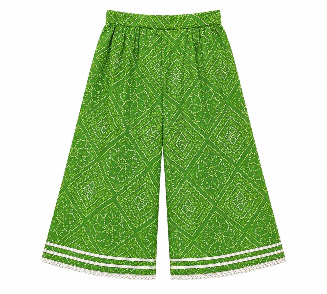 Traditional Suit Set with Dupatta for Girls