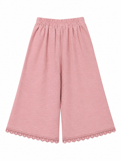 Pastel Pink Premium Embroidered Co-ord Set with Sling