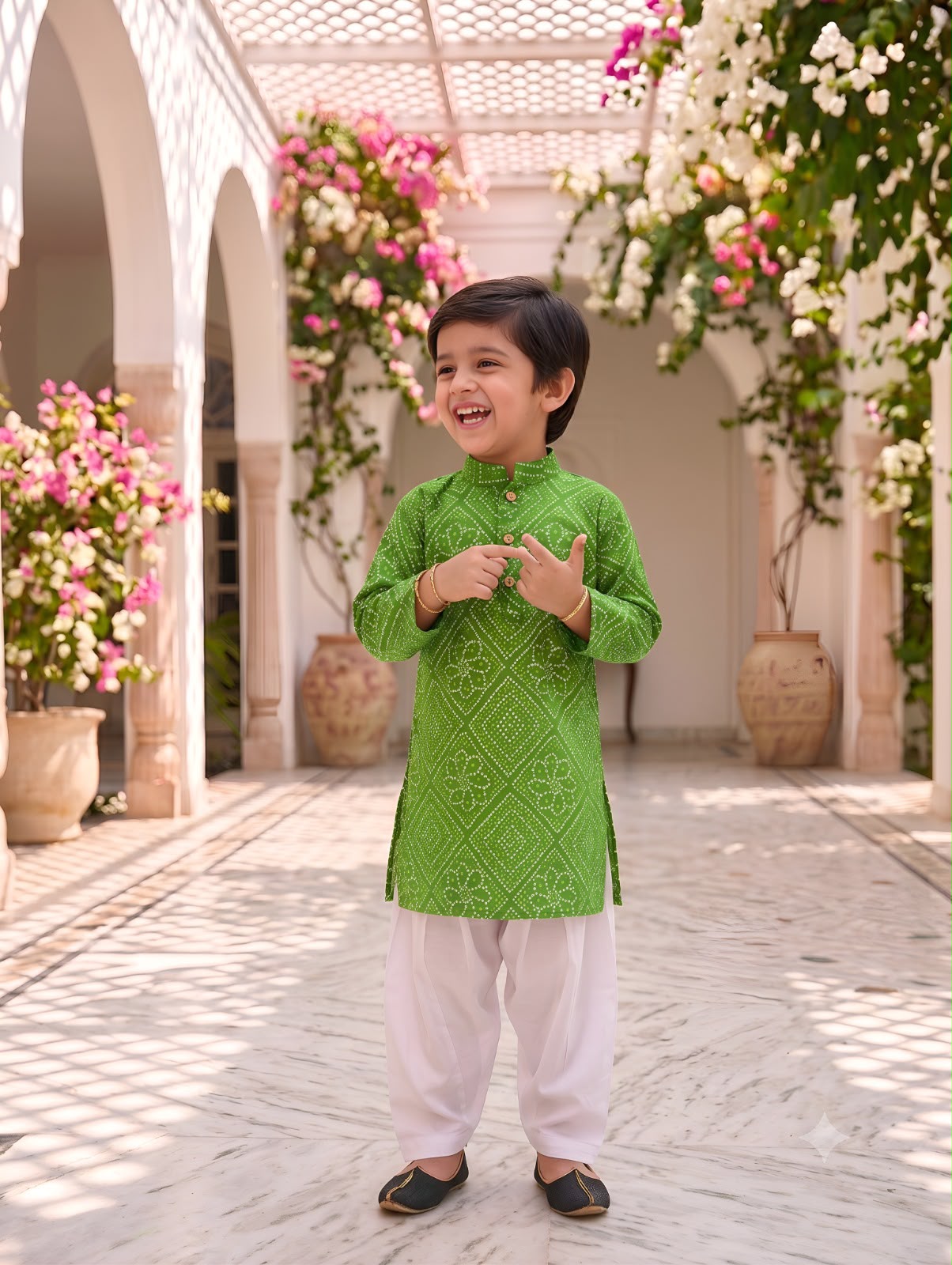 Traditional Kurta Pajama Set for Boys