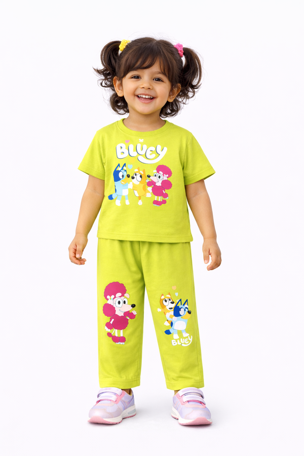 Cartoon Characters Pajama Set