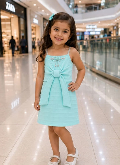 Sky Blue Party Dress